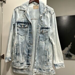 Oversized/long denim jacket from Free people